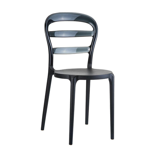elevenpast Chairs Black/Black Miss Bibi Chair TIS055BLKBLK