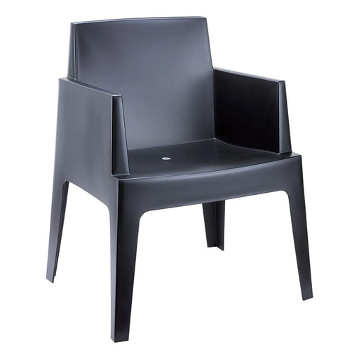elevenpast Black Box Arm Chair TIS058BLACK