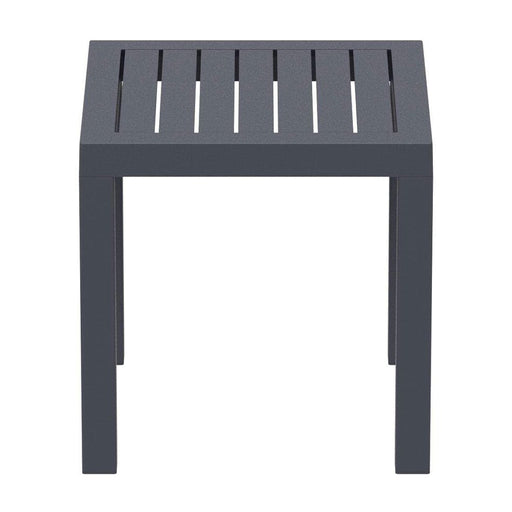 elevenpast Dark Grey Ocean Side Table TIS066DGREY
