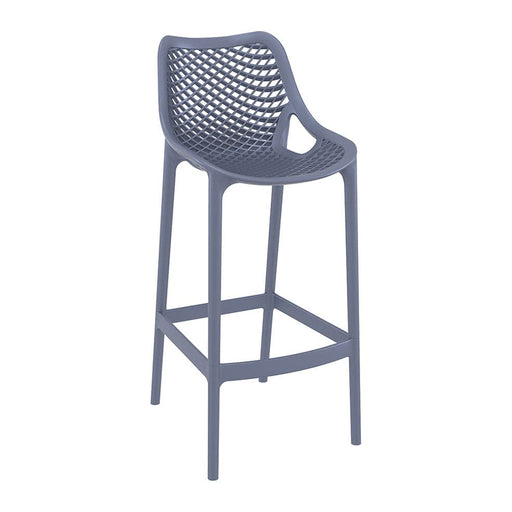 elevenpast Bar Stool / Dark Grey Air Kitchen and Bar Stool TIS068 DG 0700254842738