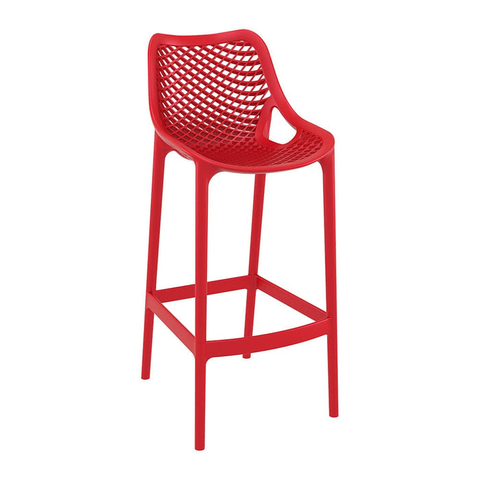 elevenpast Bar Stool / Red Air Kitchen and Bar Stool TIS068 RD 0700254842769