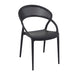 elevenpast Black Sunset Chair - Fully Polypropylene TIS088BLACK 633710853552