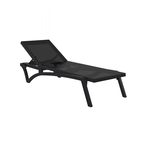 elevenpast Black Pacific Lounger TIS089BLKBLK