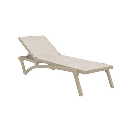 elevenpast Taupe Pacific Lounger TIS089TAUPTAUPE