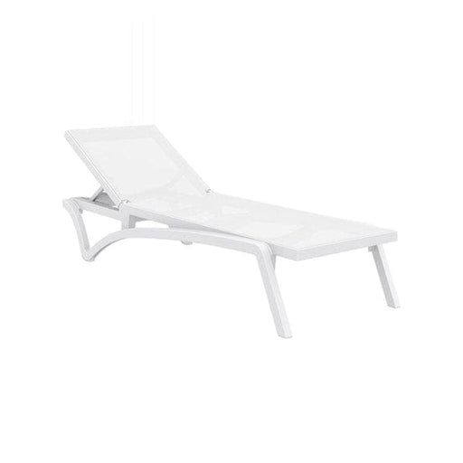 elevenpast White Pacific Lounger TIS089WHTWHT
