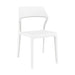 elevenpast Chairs White Snow Chair - Fully Polypropylene TIS092WHITE