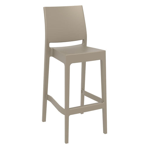 elevenpast Taupe Maya Indoor/Outdoor Bar Stool TIS099TAUPE