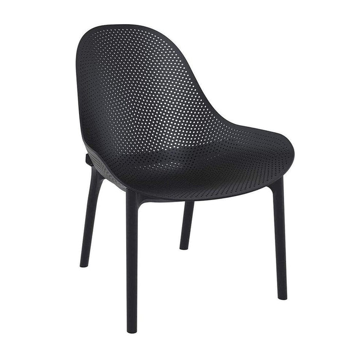 elevenpast Chairs Black Sky Lounger TIS103BLACK