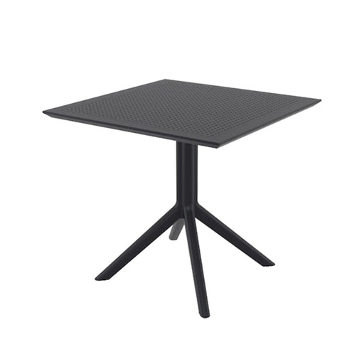 elevenpast Dining Table Black Sky 80x80 Dining Table | 4 Colours TIS106BLACK