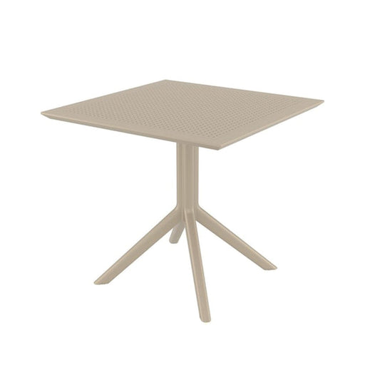 elevenpast Dining Table Taupe Sky 80x80 Dining Table | 4 Colours TIS106TAUPE