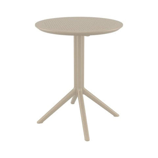 elevenpast Taupe Sky 60 Round Table - Flip Top | 4 Colours TIS121TAUPE