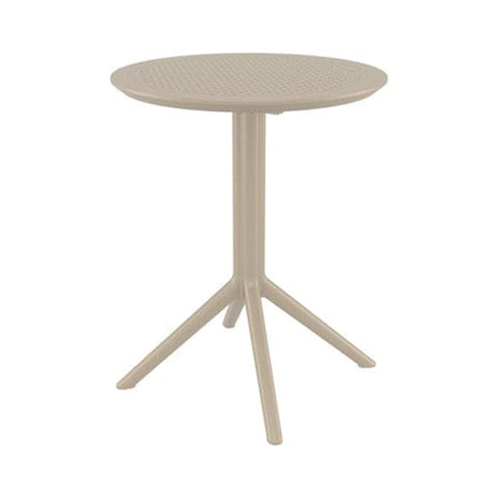elevenpast Taupe Sky 60 Round Table - Flip Top | 4 Colours TIS121TAUPE