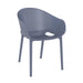 elevenpast Chairs Dark Grey Sky Pro Arm Chair TIS151DARKGREY