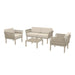 elevenpast sofa Taupe Portofino Outdoor Lounge Set - Taupe | Grey and Black TIS153TAUPEBEIG