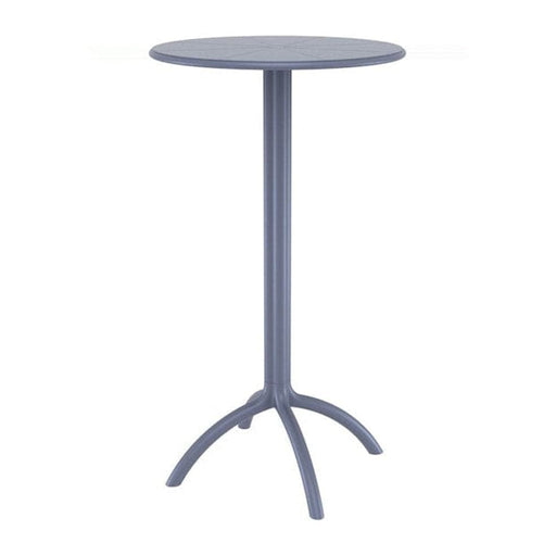 elevenpast Tables Dark Grey Octopus Bar Table Polypropylene TIS161DARKGREY