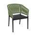elevenpast Arm Chairs, Recliners & Sleeper Chairs Black and Olive Portofino Polypropylene Armchair TIS212BLKOLIVE