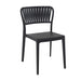 elevenpast side chair Black Portofino Outdoor Chair TIS213BLACK