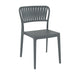 elevenpast side chair Dark Grey Portofino Outdoor Chair TIS213DARKGREY