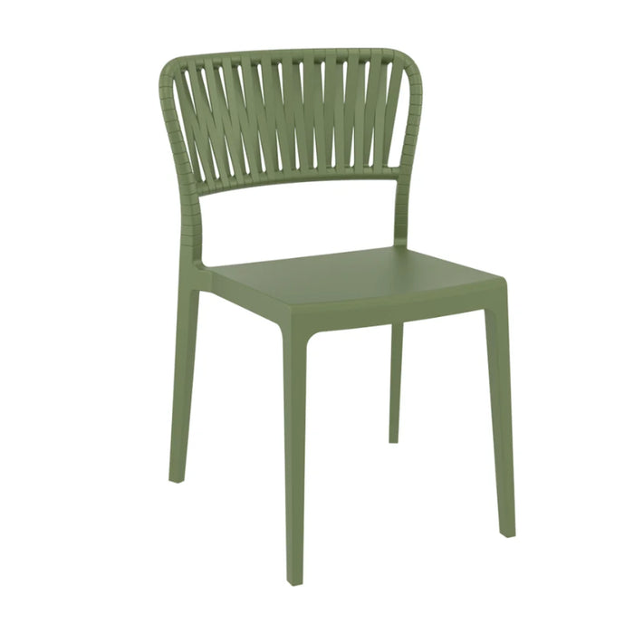 elevenpast side chair Olive Green Portofino Outdoor Chair TIS213OLIVE