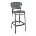 elevenpast Bar Stool Dark Grey Portofino Outdoor Bar Stool TIS215DARKGREY