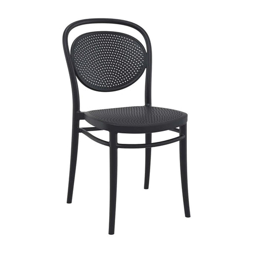 elevenpast Black Marcel Side Chair TIS257BLACK