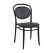 elevenpast Black Marcel Side Chair TIS257BLACK