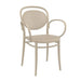 elevenpast Taupe Marcel Arm Chair TIS258TAUPE
