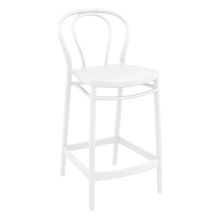 elevenpast White Victor Kitchen Stool TIS261WHITE