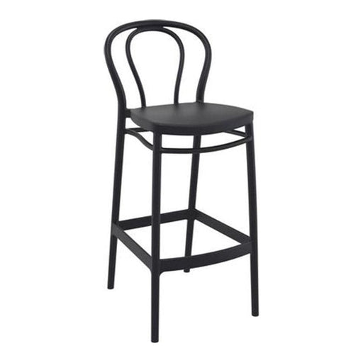 elevenpast Black Victor Bar Stool TIS262BLACK
