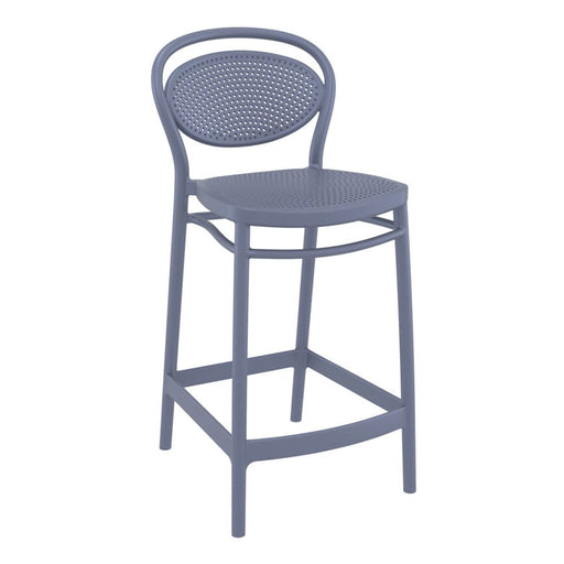 elevenpast Dark Grey Marcel Kitchen Stool TIS268DARKGREY