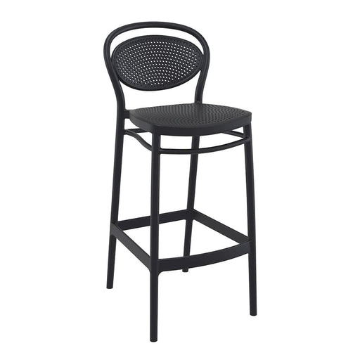 elevenpast Black Marcel Bar Stool TIS269BLACK