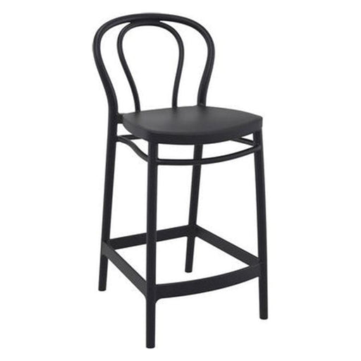 elevenpast Black Victor Kitchen Stool TIS26BLACK