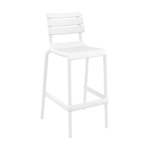 elevenpast Bar stool White Helen Polypropylene Bar Stool TIS273WHITE