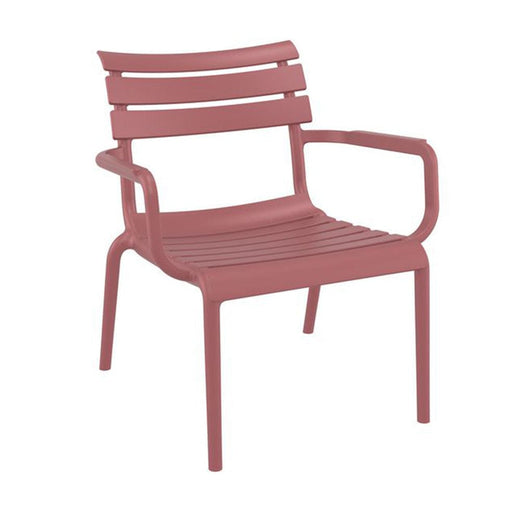 elevenpast Lounger Marsala Paris Polypropylene Lounge Chair TIS275MARSALA
