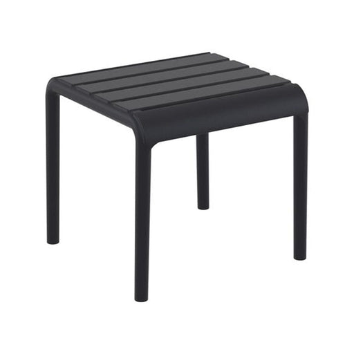 elevenpast Side Table Black Paris Polypropylene Side Table TIS277BLACK