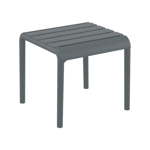 elevenpast Side Table Dark Grey Paris Polypropylene Side Table TIS277DGREY