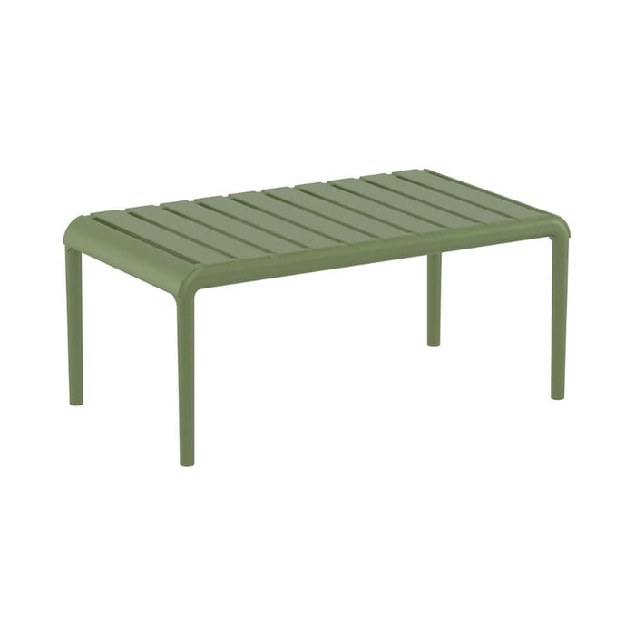 elevenpast Coffee tables Olive Green Paris Outdoor Coffee Table TIS278GREEN