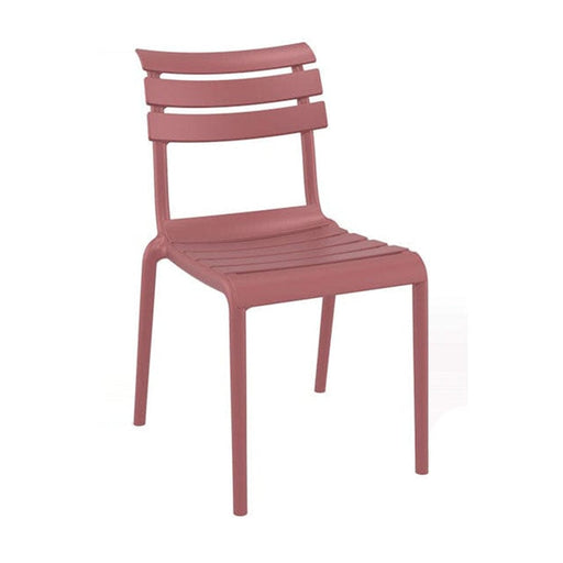 elevenpast Marsala Helen Outdoor Side Chair - Polypropylene TIS284MARSALA