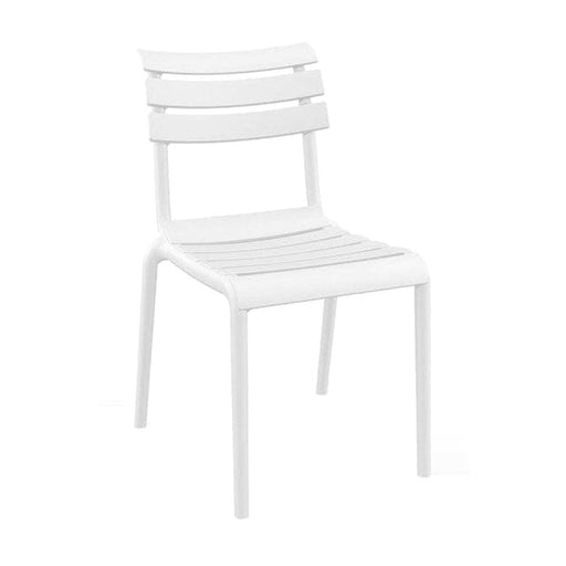 elevenpast White Helen Outdoor Side Chair - Polypropylene TIS284WHITE