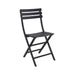 elevenpast Chair Black Helen Polypropylene Folding Chair Black | Opaline Green | Dark Grey | Taupe TIS290BLACK