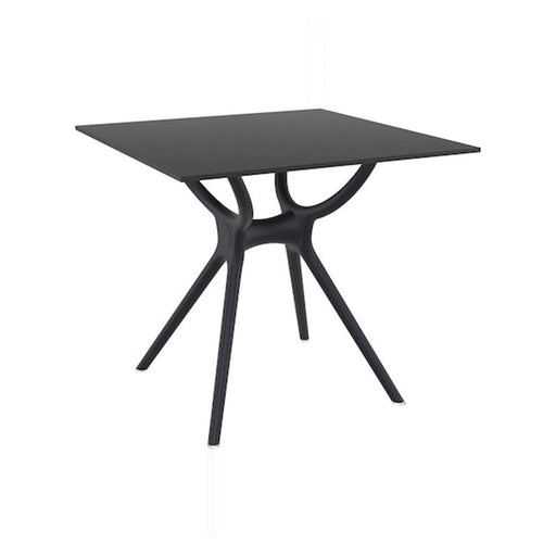 elevenpast Tables Black Air 80x80 Table | Black or White TIS700BLACK