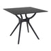 elevenpast Tables 80 x 80 / Black Airlow Table TIS700BLACK