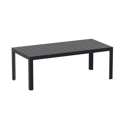 elevenpast Black Atlantic Extendible Outdoor Table | 210-280cm TIS764BLACK