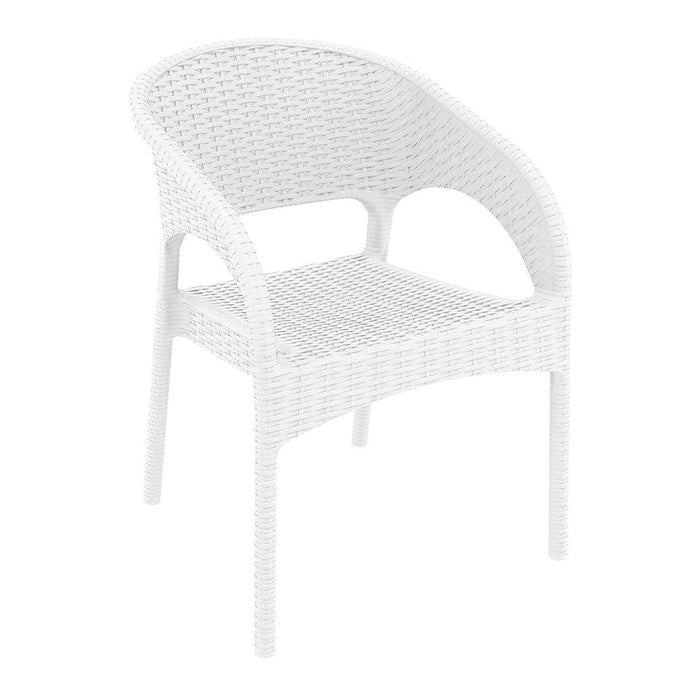 elevenpast White Panama Chair TIS808WHITE