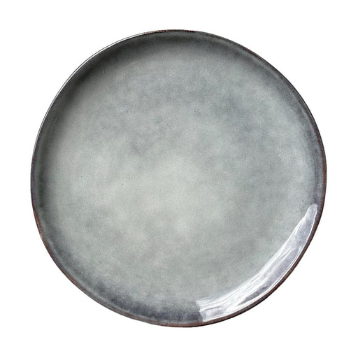 elevenpast Grey Ceramic Speckled Plate Grey | White TJL25441