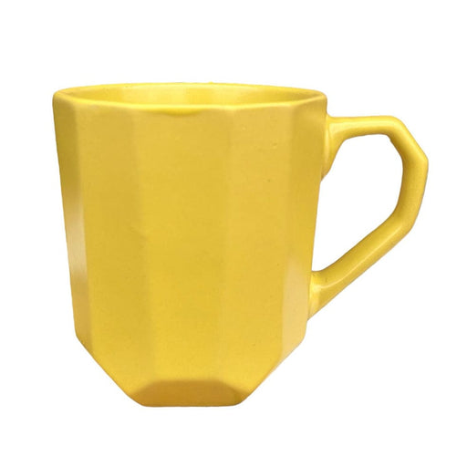 elevenpast Yellow Ceramic Edged Mug Pink | Blue | Green | Yellow | Orange TJL25615A