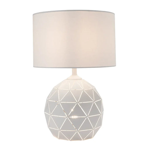 elevenpast Table Lamp Geomax White Table Lamp TL100 WHITE 6007226089981