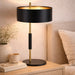 elevenpast table lamps Novara Black and Gold Table Lamp TL104 BK/GD