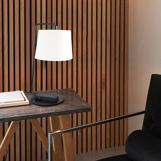 elevenpast table lamp Micasa Table Lamp | Black and White TL662