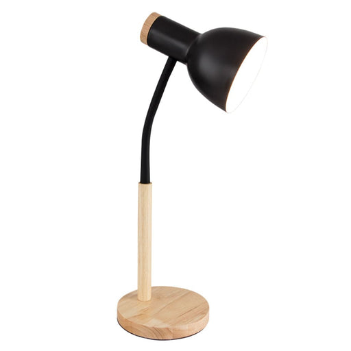 elevenpast table lamp Black Flexi Adjustable Arm Table Lamp | Black or White TL668 BLACK 6007226082630